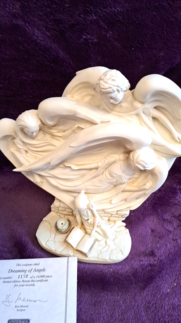 United Design Angels Collection Dreaming Of Angels Ken Memoli Limited Edition Sculpture - 2