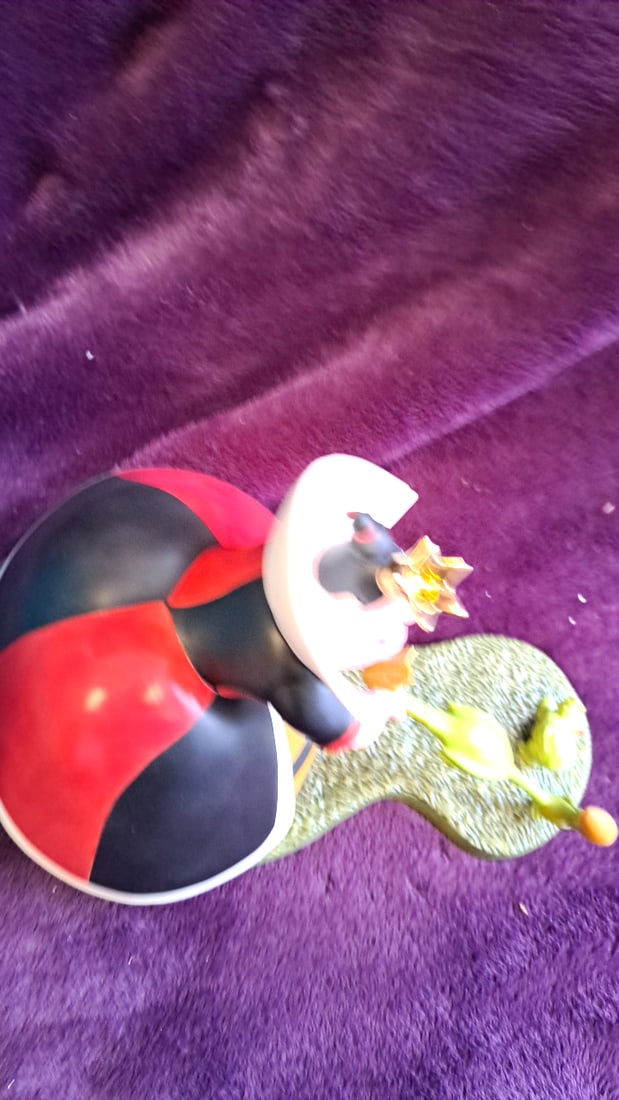 Wdcc Walt Disney Alice In Wonderland Queen Of Hearts Let The Game Begin Figurine 1999 - 3