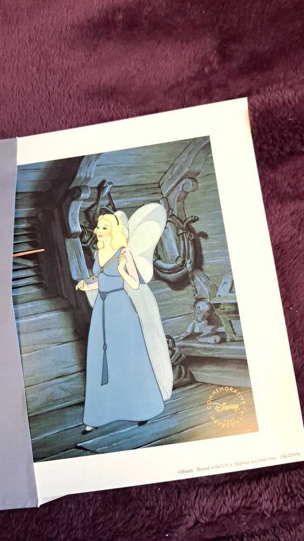 Walt Disney Lithograph Lot Pinocchio The Jungle Book Snow White And The Seven Dwarfs Wdcc - 8