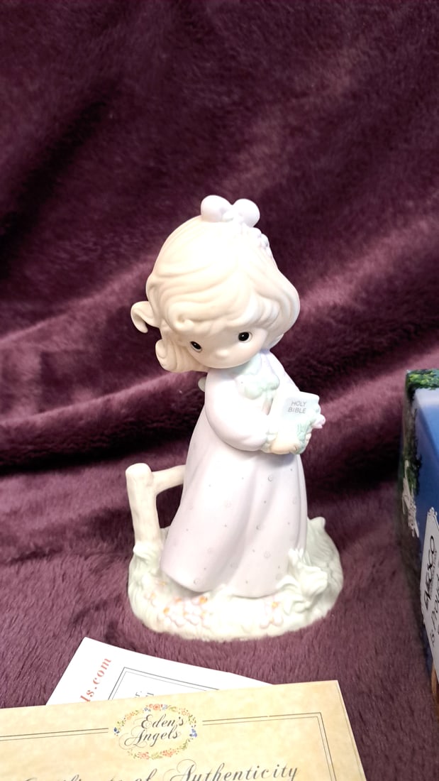 Edens Angels Enesco Precious Moments Lot - 3
