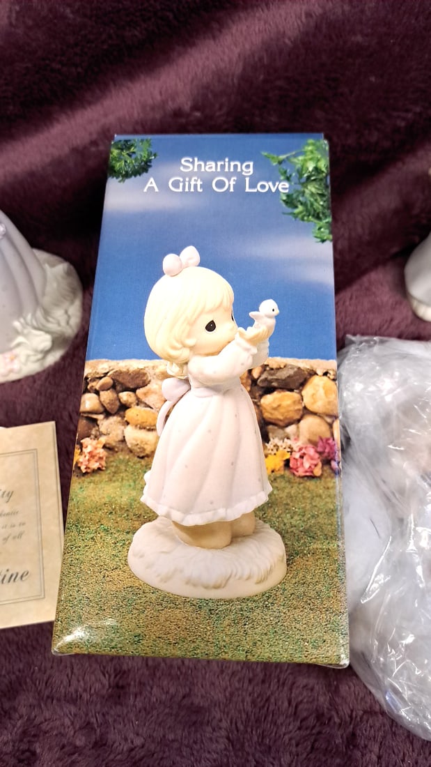Edens Angels Enesco Precious Moments Lot - 4