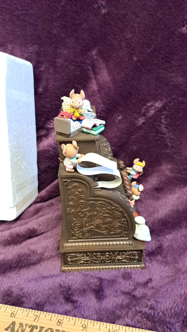 Enesco Music Showcase "we're In The Money" Deluxe Action Musical Cash Register Figurine - 6