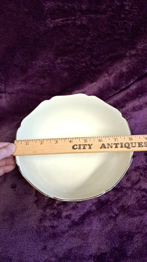 Lenox Disney Snow White And The Seven Dwarfs 24k Gold Fine China Bowl 8.5" - 2