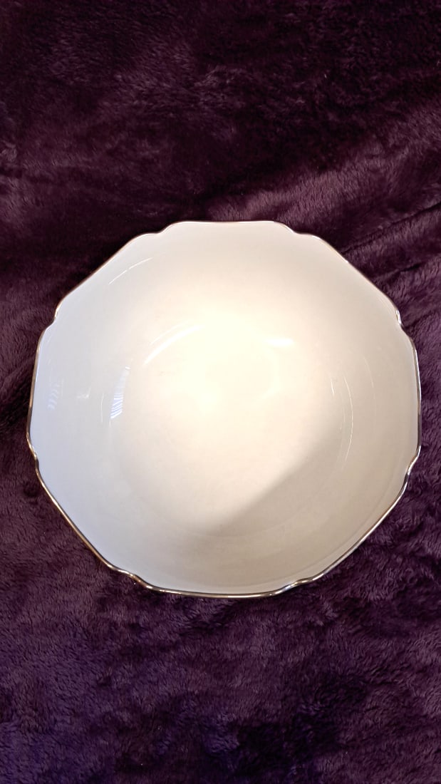 Lenox Disney Snow White And The Seven Dwarfs 24k Gold Fine China Bowl 8.5" - 4