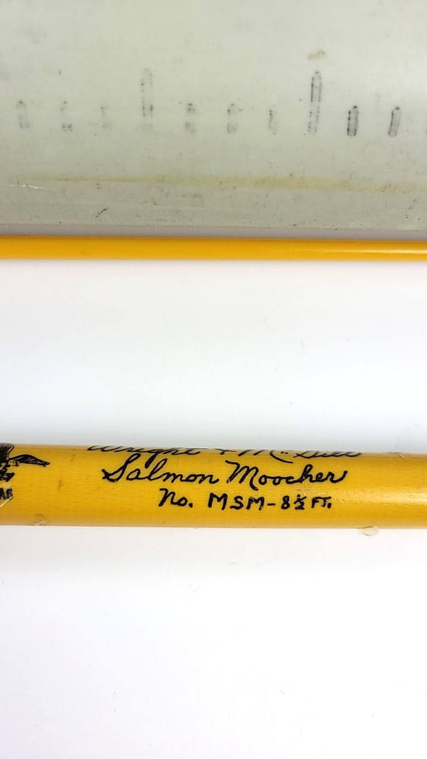 Wright & Mcgill Salmon Moocher No. Msm 8 1/2 Ft Yellow Fishing Rod - 2