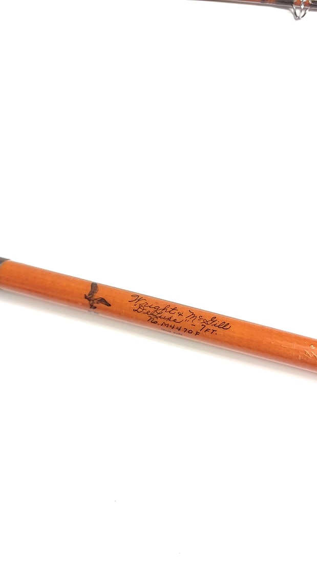 Wright Mcgill No. M14470f 7 Ft Fiberglass Fly Rod With Mini-ferrules Plastic Case - 2