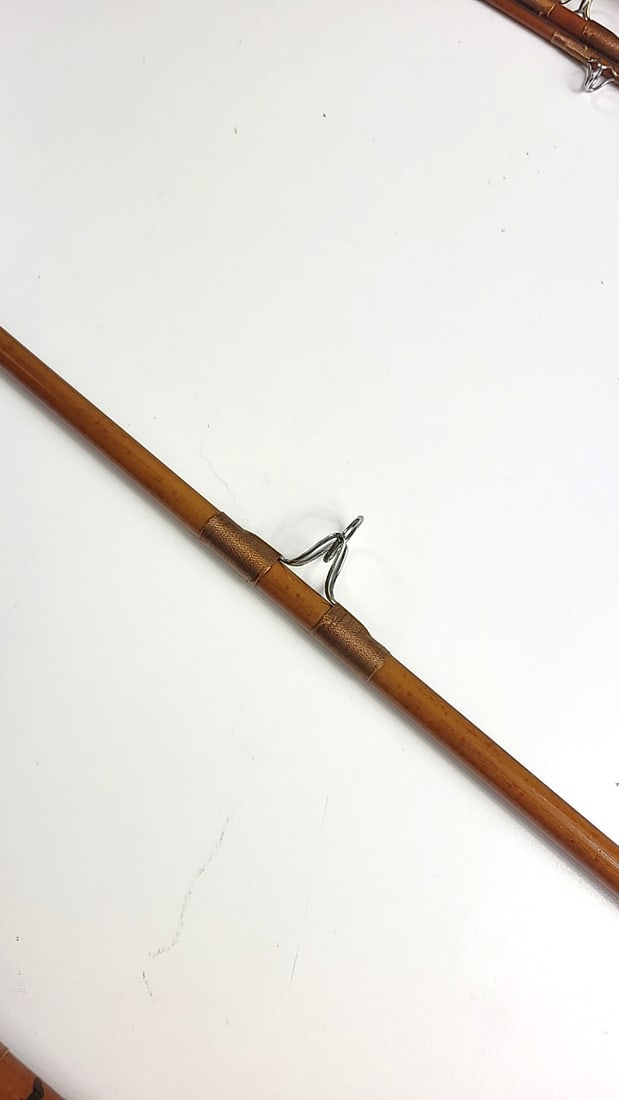 Wright Mcgill Trailmaster No. 4tm U 7.5 Ft Bamboo Fly Rod With Tube - 7