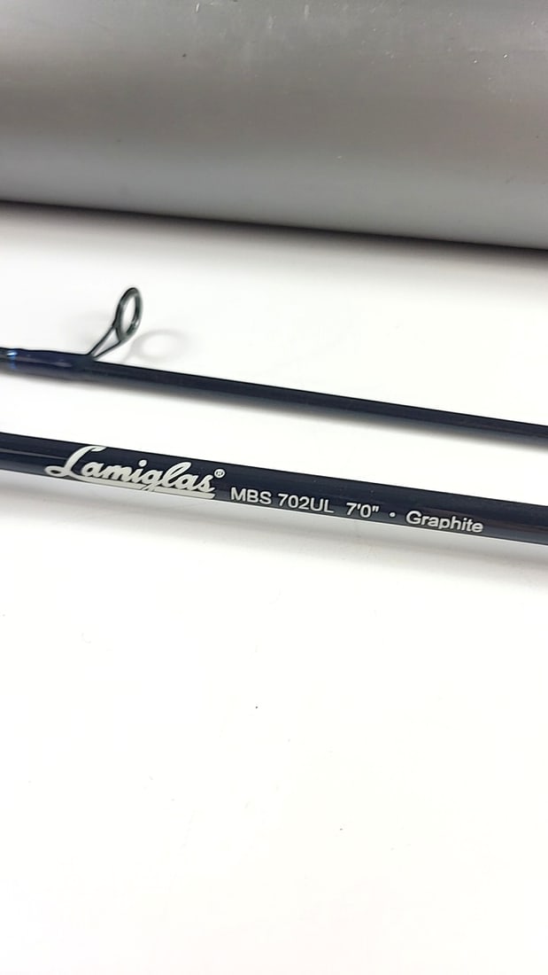 Lamiglas Mbs 702ul 70 Graphite Ultra Light Spinning Fishing Rod 2-8lb - 3