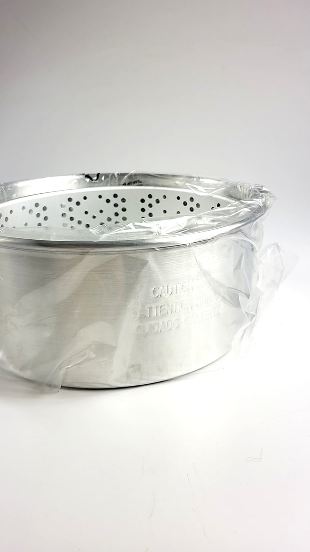 Cabela's Aluminum Fry Pan With Perforated Basket - 4
