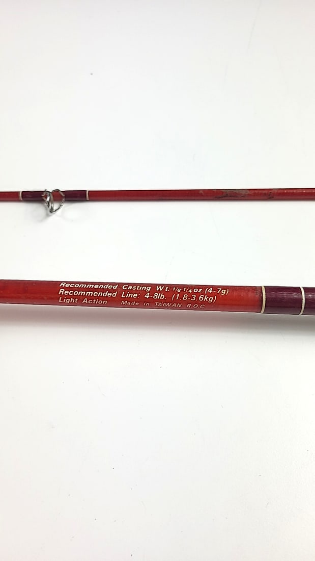 Daiwa 200 Series 231p 6' Light Action Casting Fishing Rod Red - 3
