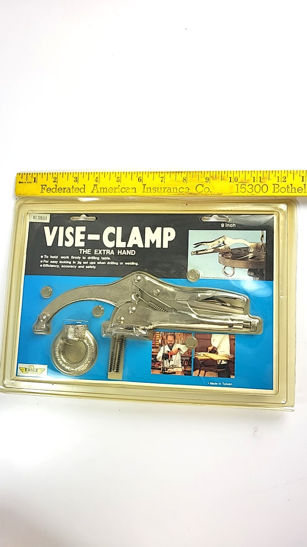 Eagle Tool Company Sx8056 Vise-clamp The Extra Hand 9 Inch - 3