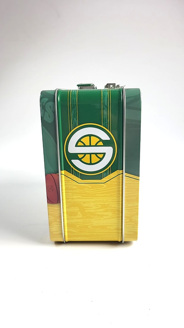 Seattle Supersonics Nba Metal Lunch Box Tin Luke Ridnour Jeff Green Chris Wilcox Earl Watson - 2