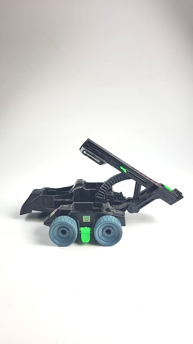 Hasbro G.I. Joe Battle Wagon Vehicle Black 6-wheel Missile Launcher - 3
