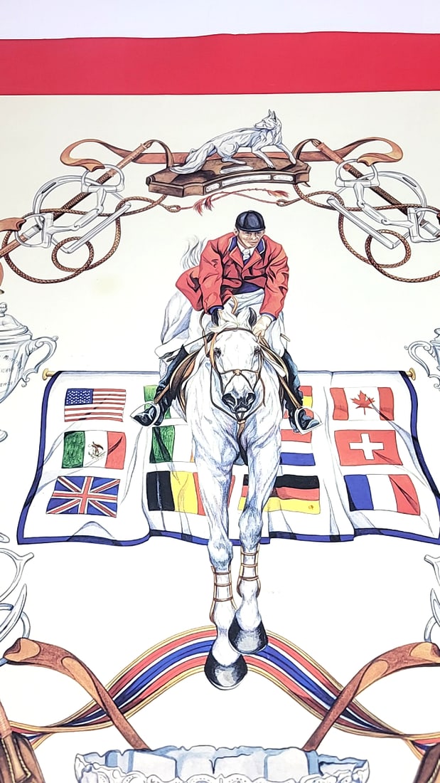 1994 Washington International Horse Show Poster Honoring Germany Landover Maryland - 2