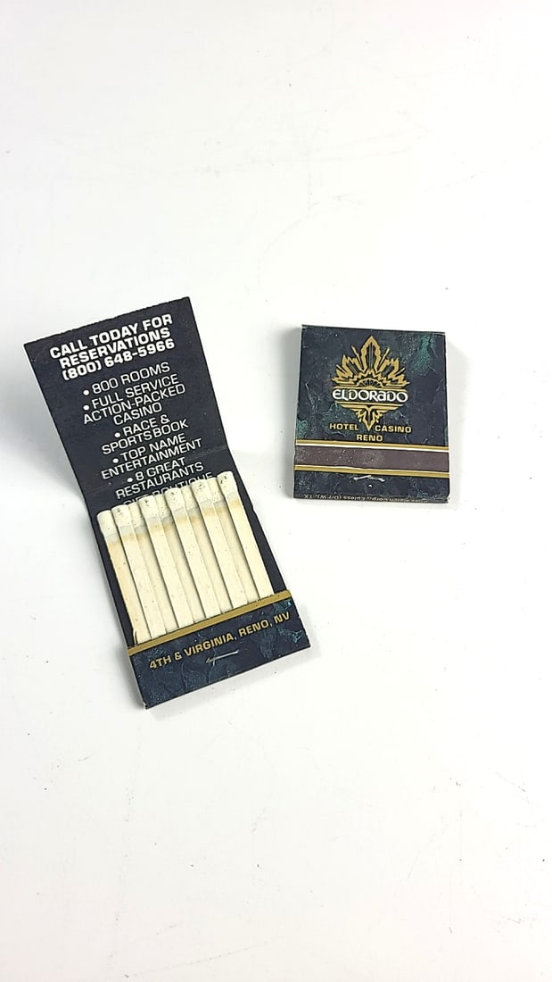 Smoking Accessories Lot: Dill's Pipe Cleaners, Casino Matchbooks, Cigarette Holders & Filters - 2