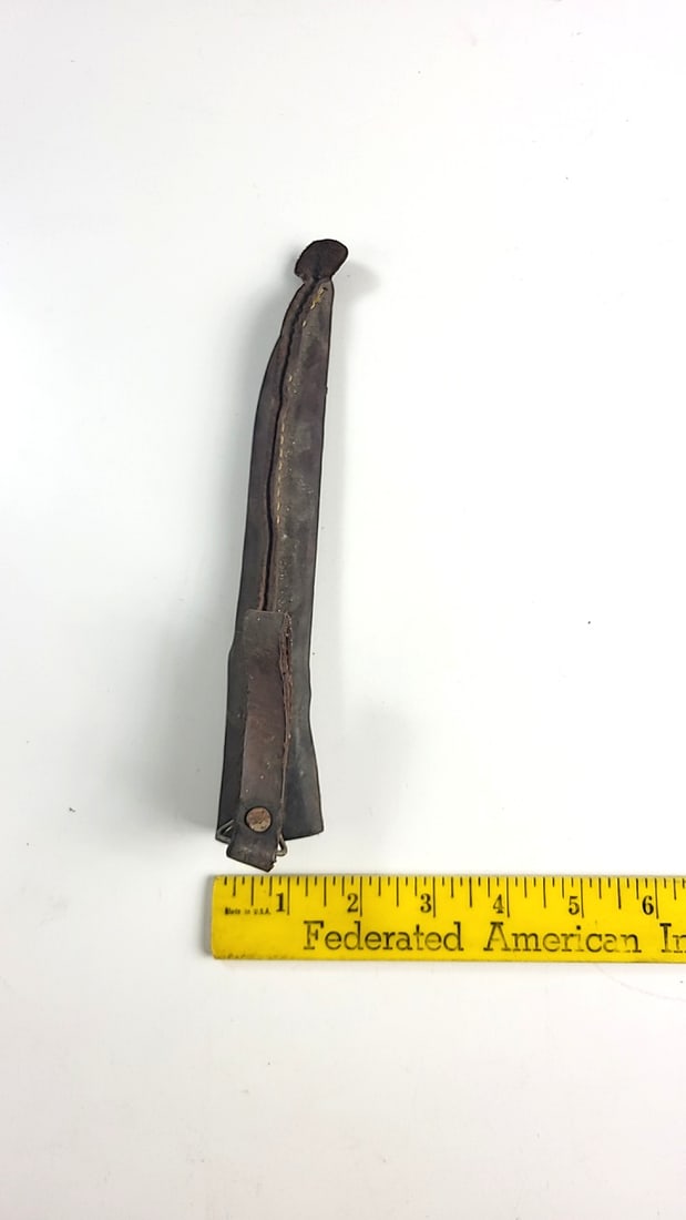 Marttiini Finland Puukko Knife With Tooled Leather Sheath, 11 In - 3