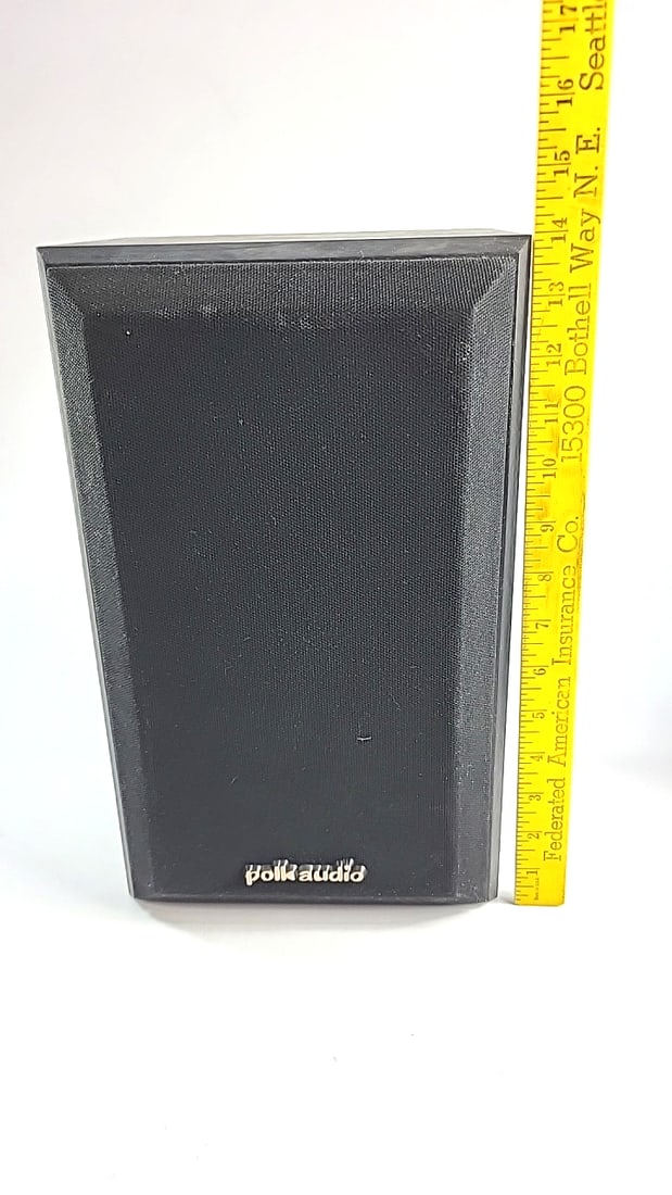 Polk Audio Monitor Series 2 Black Bookshelf Speakers Pair - 2