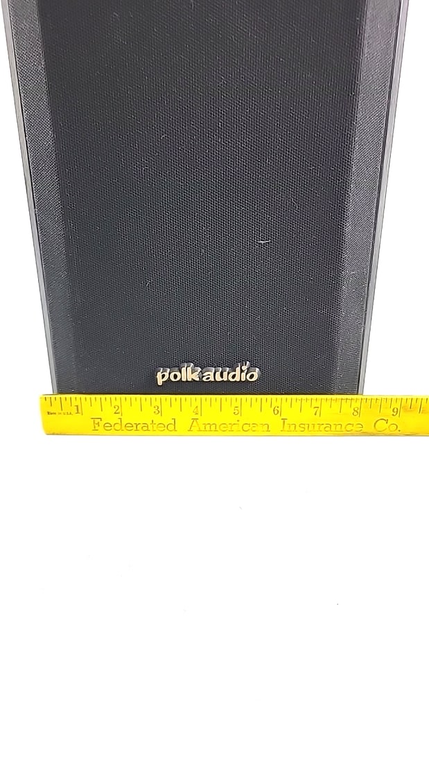 Polk Audio Monitor Series 2 Black Bookshelf Speakers Pair - 3