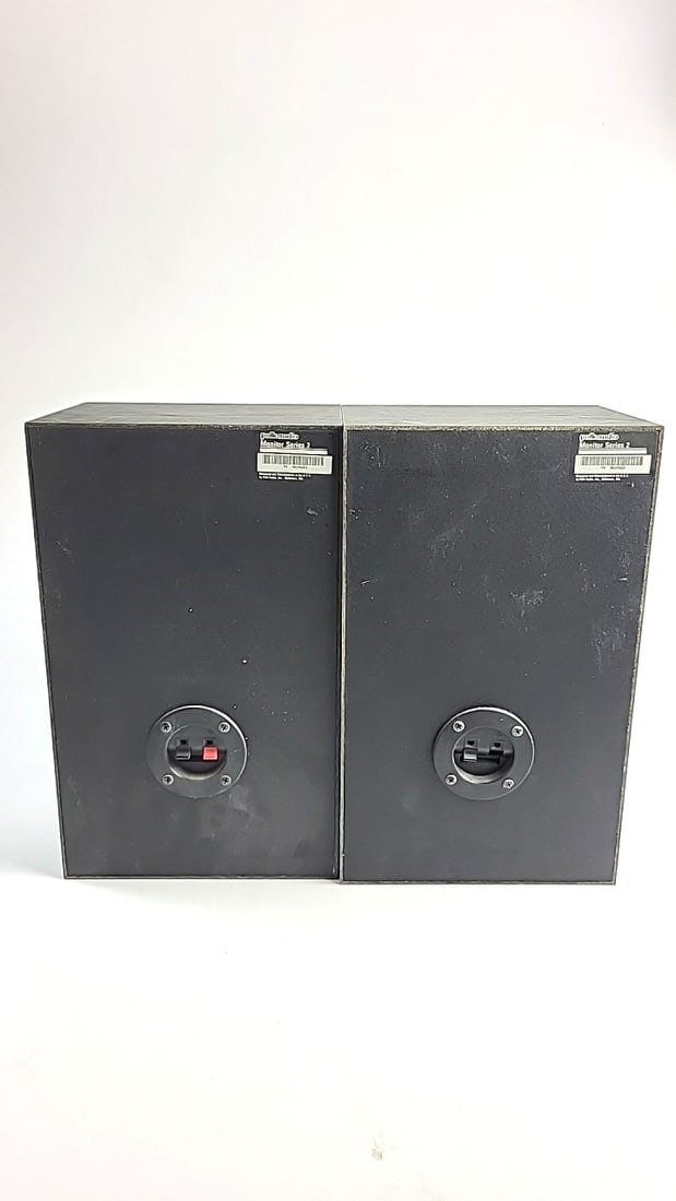 Polk Audio Monitor Series 2 Black Bookshelf Speakers Pair - 5
