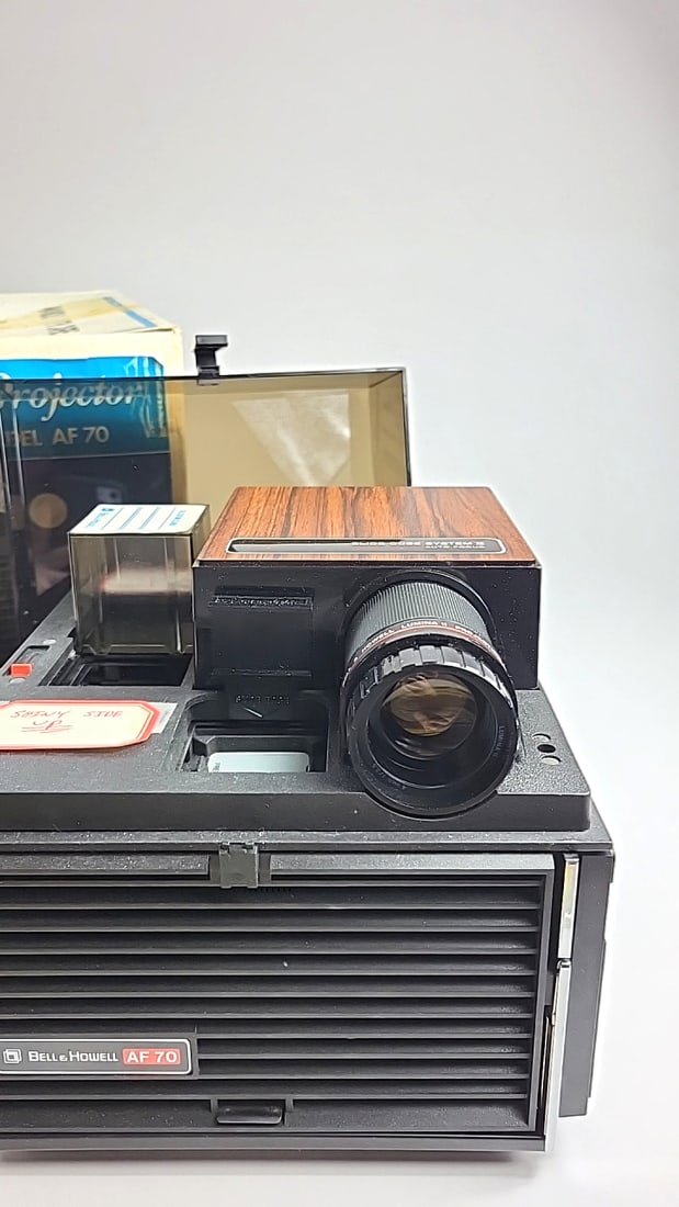 Bell & Howell Af70 Slide Cube System Ii Auto-focus Slide Projector With Box - 5