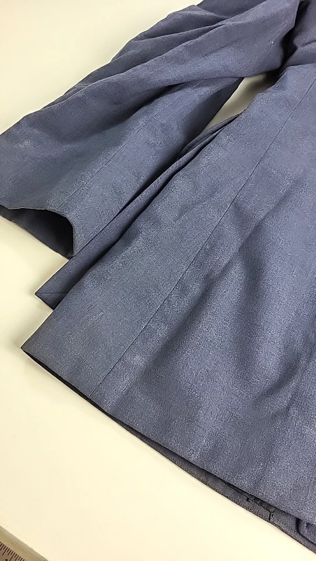 Vintage Us Air Force Blue Shade 84 Wool Tropical Dress Uniform Coat Bonham Size 39l With Tie As Is - 12