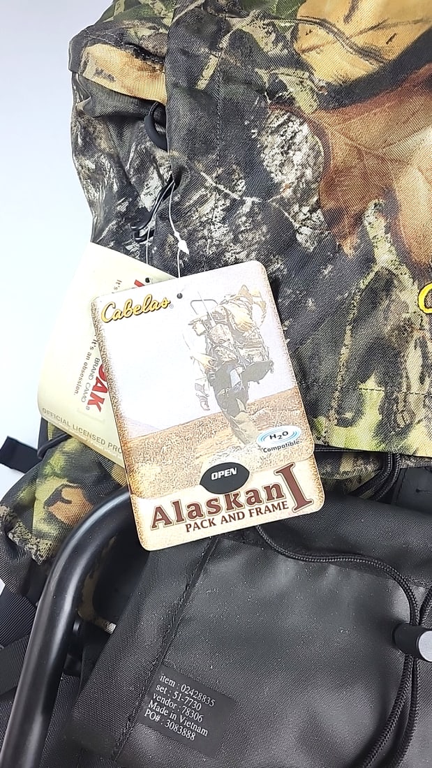 Cabela's Alaskan I Pack And Frame Mossy Oak Camo Hunting Backpack - 2