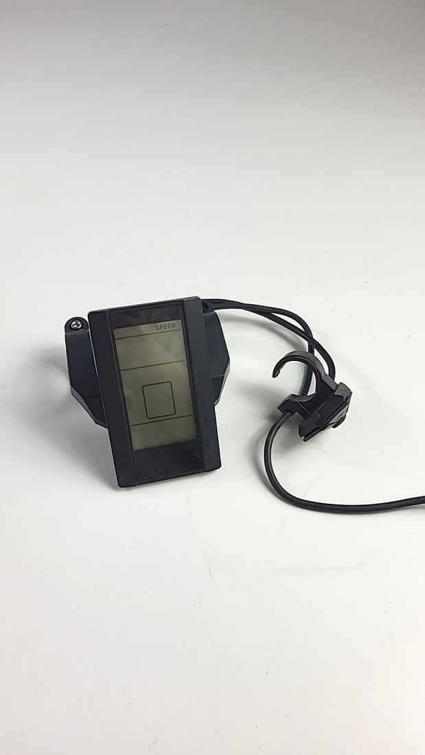 Apt 800s Lcd Electric Bike Display Speedometer With Handlebar Remote And Extra Cords - 2