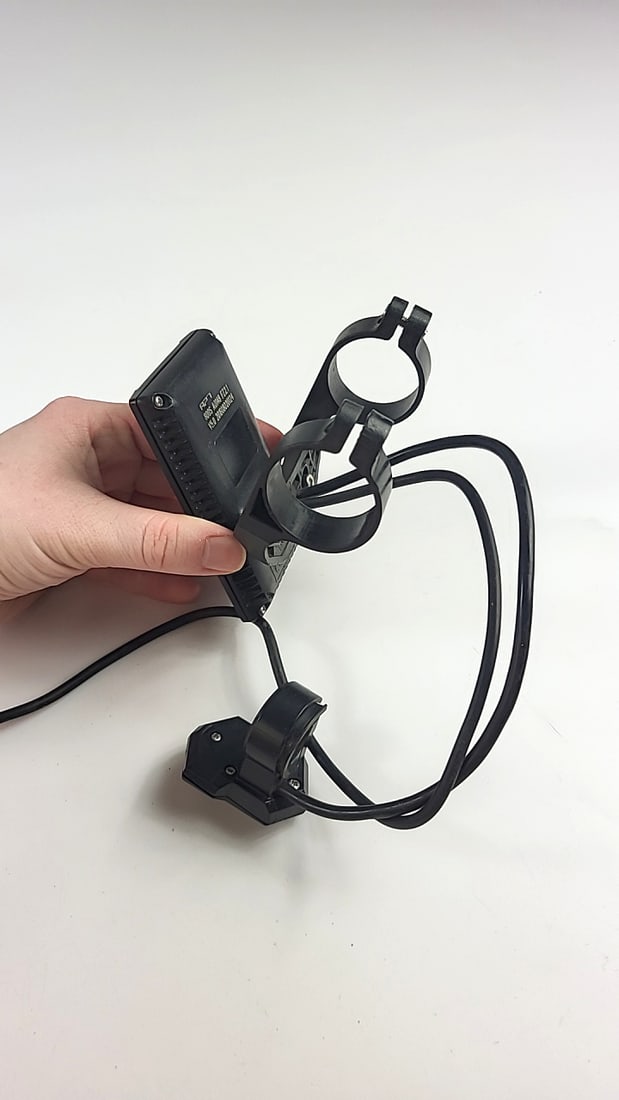 Apt 800s Lcd Electric Bike Display Speedometer With Handlebar Remote And Extra Cords - 3