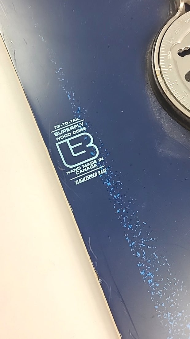 Burton Floater 63 Blue Snowboard Superfly Wood Core Lightspeed Base - 2