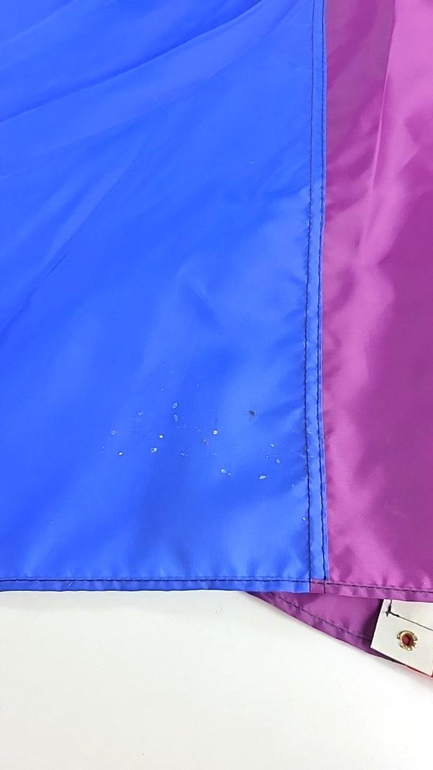 Multicolor Nylon Canopy Fabric Rainbow Panels With Grommet Tabs - 4