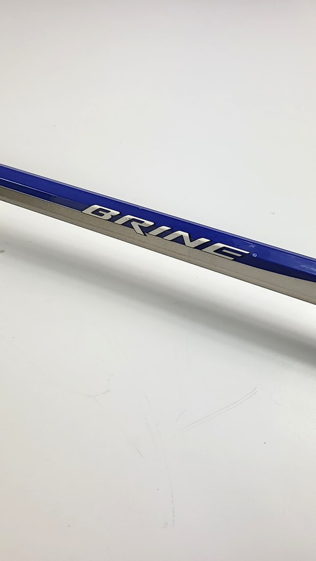 Brine Aluminum Lacrosse Stick Red Head Blue/silver Shaft - 3