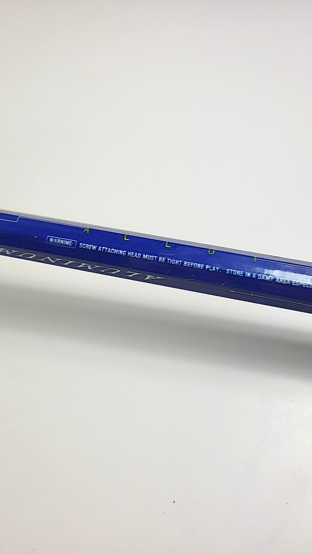 Brine Aluminum Lacrosse Stick Red Head Blue/silver Shaft - 5