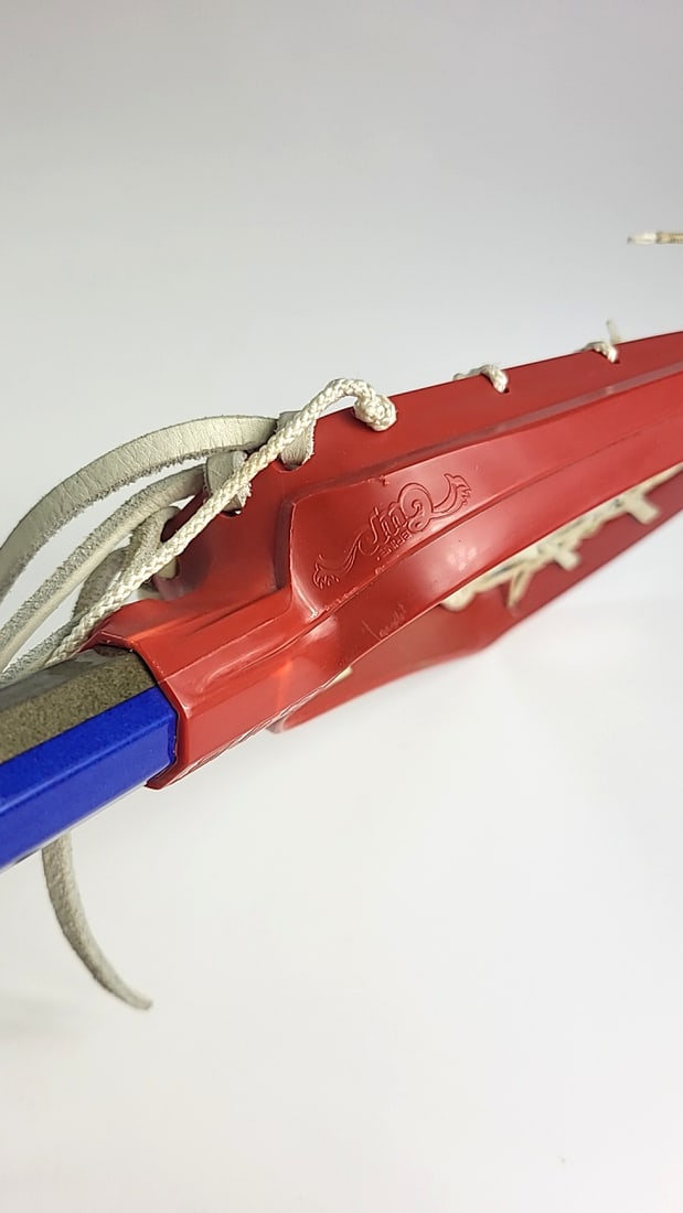 Brine Aluminum Lacrosse Stick Red Head Blue/silver Shaft - 9
