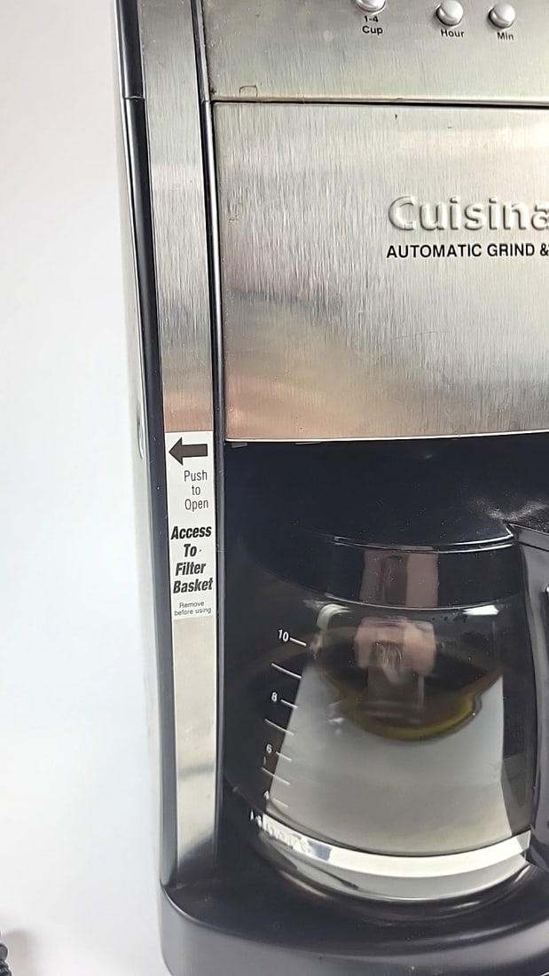 Cuisinart Automatic Grind Brew 10-cup Coffee Maker With Carafe - 3