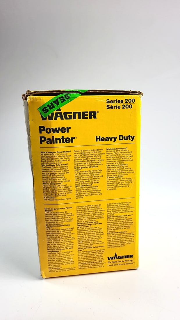Wagner Power Painter Series 200 Heavy Duty Airless Paint Sprayer - 4