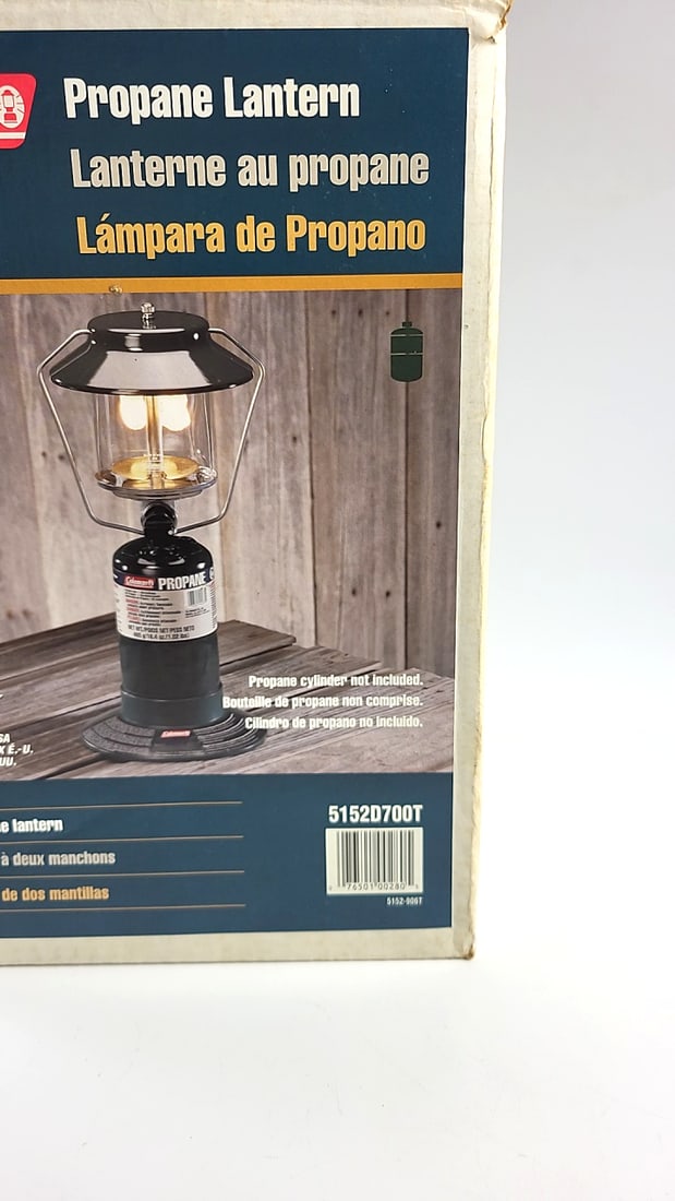 Coleman 5152d700t Two Mantle Propane Lantern Propane Tank Not Included - 2