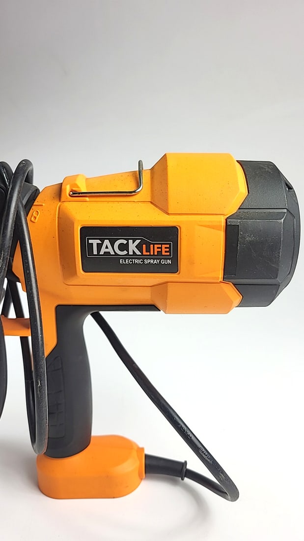 Tacklife Sgp15ac Electric Spray Gun Paint Sprayer With Cup, Orange/black - 2