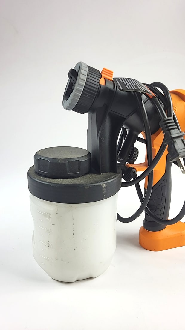 Tacklife Sgp15ac Electric Spray Gun Paint Sprayer With Cup, Orange/black - 3