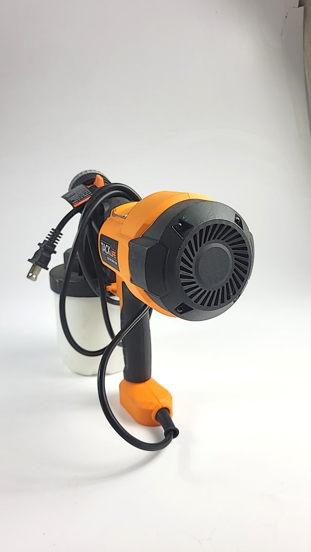 Tacklife Sgp15ac Electric Spray Gun Paint Sprayer With Cup, Orange/black - 4
