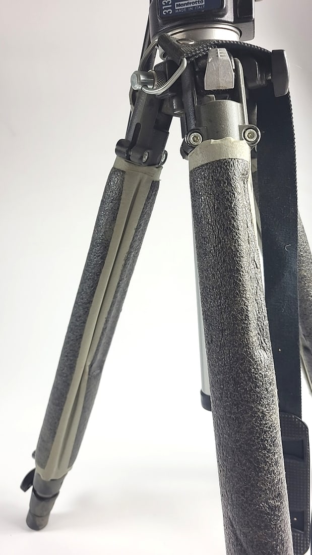 Bogen Manfrotto 3130 Tripod With Pan/tilt Head, Quick Release Plate And Foam Grip Legs - 8