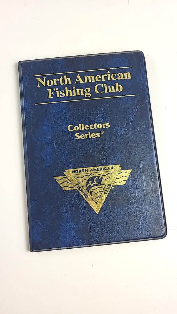North American Fishing Club Collectors Series Blue Medallion Album With Trout, Smallmouth Bass, W... - 2