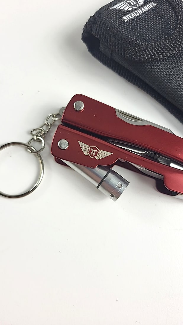 Lot Of Smith Wesson Sw-310 First Production Run Folding Knife With Box And Stealth Angel Emergency - 7