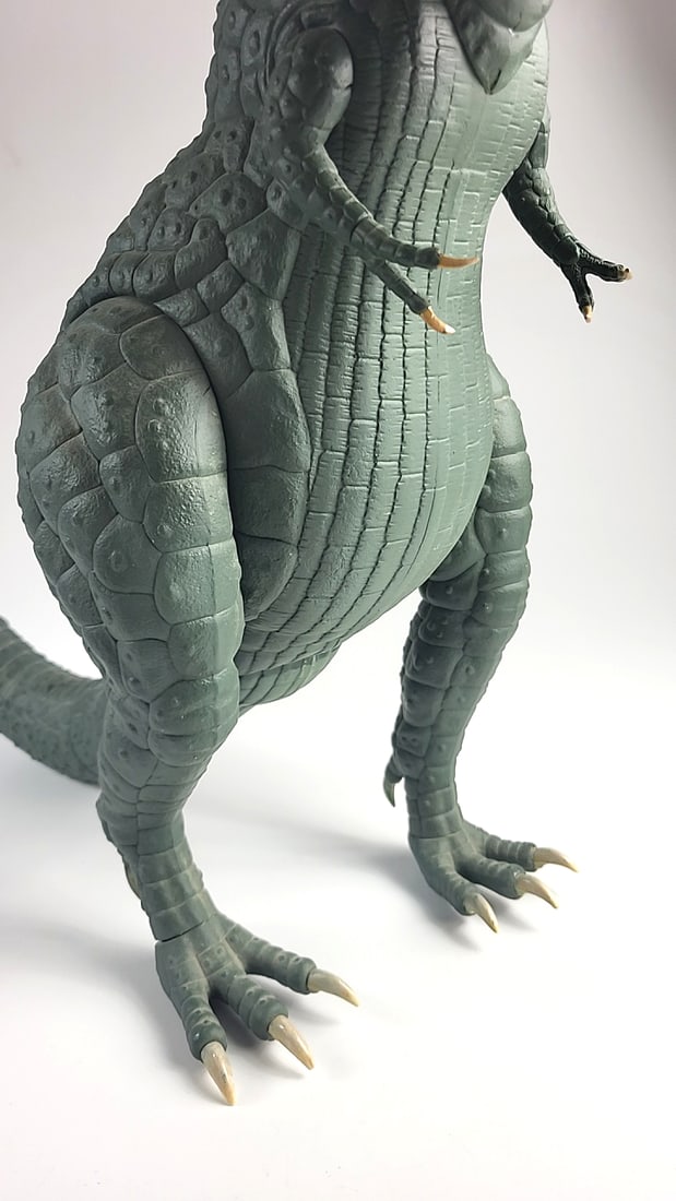Green Gray Tyrannosaurus Rex Dinosaur Action Figure Toy - 4