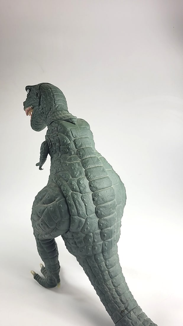 Green Gray Tyrannosaurus Rex Dinosaur Action Figure Toy - 7
