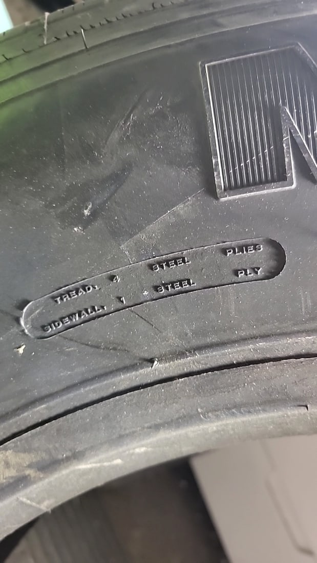 Michelin 59634 Xrv 25580r22.5 Tubeless Tire Load Range G - 7