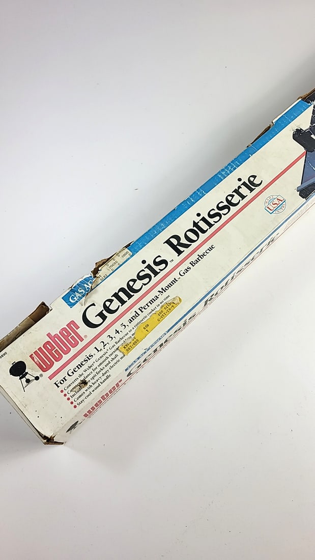Weber Genesis Rotisserie Kit For Genesis 1-5 & Perma-mount Gas Barbecue (1 of 8)
