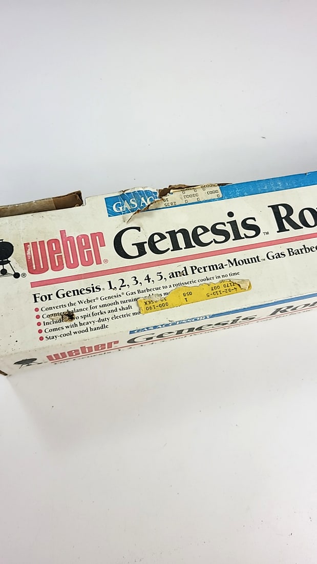 Weber Genesis Rotisserie Kit For Genesis 1-5 & Perma-mount Gas Barbecue - 3