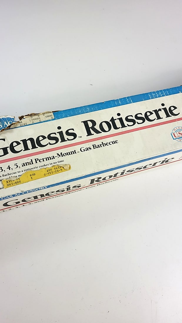Weber Genesis Rotisserie Kit For Genesis 1-5 & Perma-mount Gas Barbecue - 4