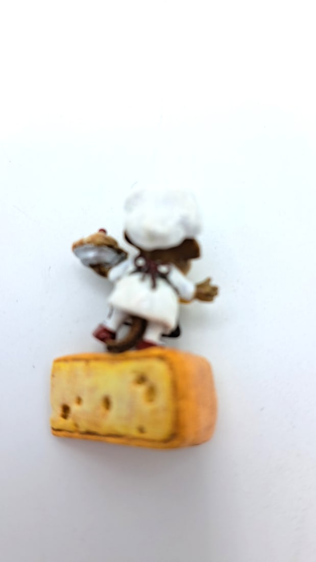 Wff Tm-01 Bon Appetit Mouse Chef Striped Apron W Apple - 8