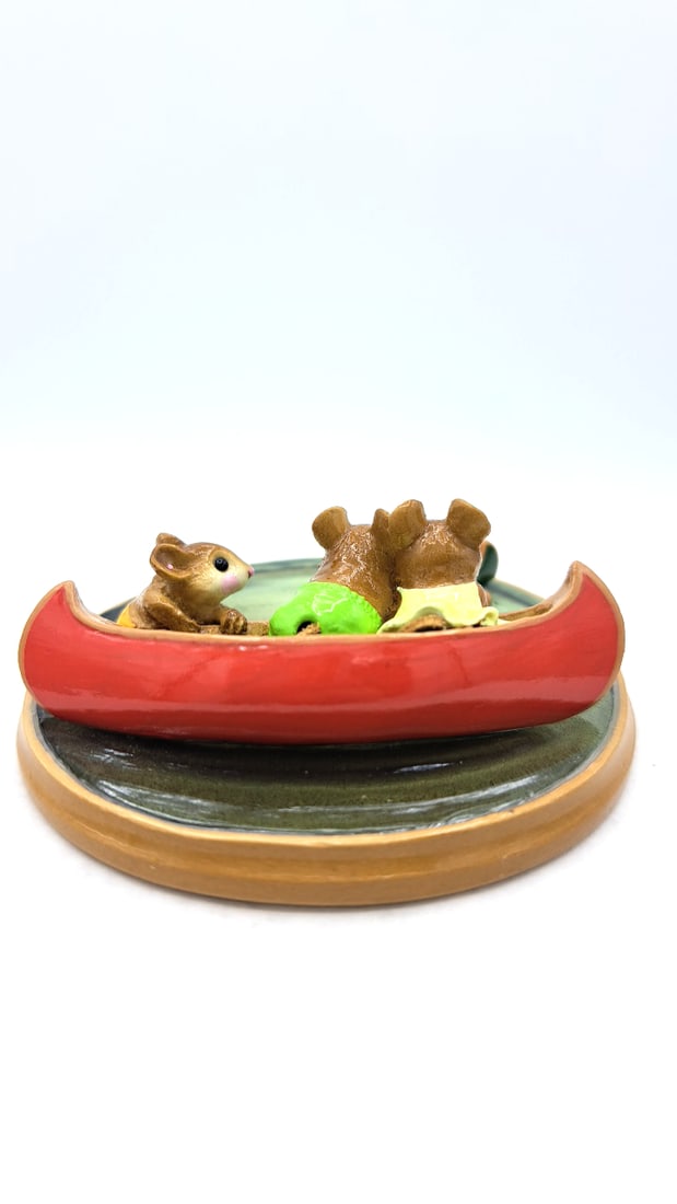Wff Pm-2 Water Bugs Mouse Boat Figurine With Box - 6